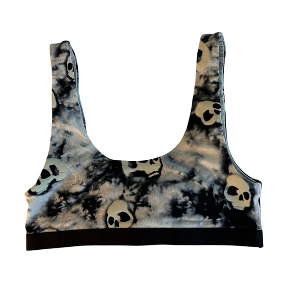 MeUndies Black and White Bralette Intimates & Sleepwear New SZ M - Picture 3 of 5